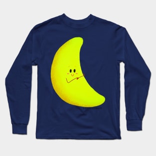 Cute Crescent Moon Long Sleeve T-Shirt